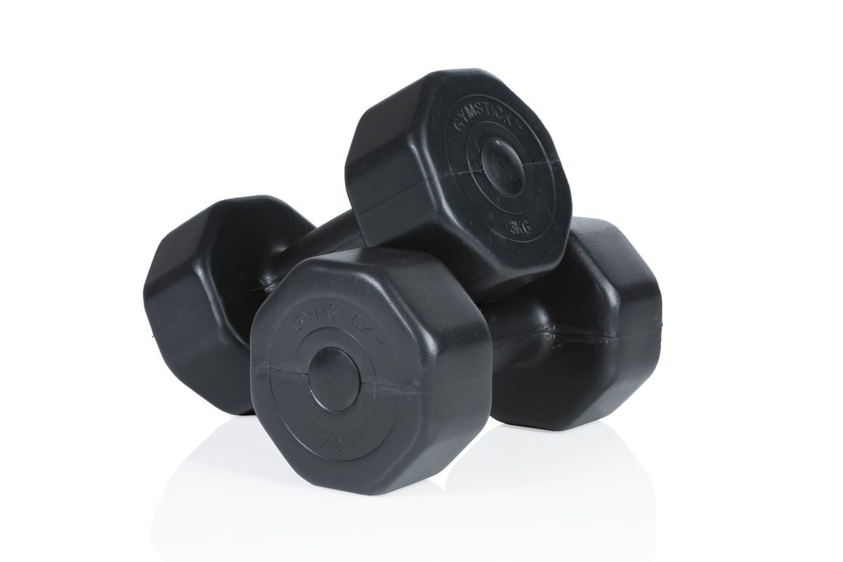 Vinyl dumbbells 2x5kg