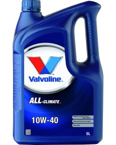 VALVOLINE ALL CLIMATE 10W-40 MOOTTORIÖLJY 5 L