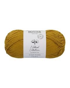 NOVITA  COTTON FEEL 50 G SAVANNI 377