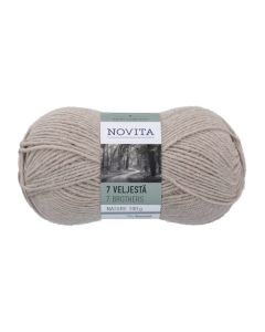 NOVITA 7 VELJESTÄ NATURE 100G TEERI 058