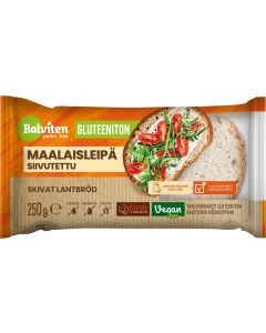 BALVITEN MAALAISLEIPÄ GLUTEENITON 250 G