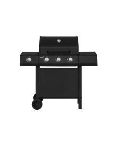 MUSTANG KAASUGRILLI KINGSVILLE 3+1 BLACK  