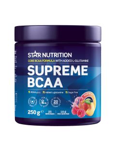 STAR NUTRITION SUPREME BCAA RASBERRY PEACH 250 G