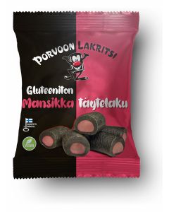 PORVOON LAKRITSI GLUTEENITON MANSIKKALAKU 150 G