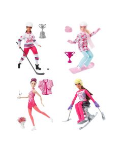 BARBIE WINTER SPORT NUKKE HCN30