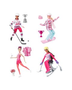 BARBIE WINTER SPORT NUKKE HCN30 