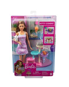 BARBIE  KITTY CONDO KISSALEIKKISETTI HHB70