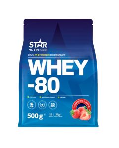 STAR NUTRITION WHEY-80  MANSIKKA 500 G