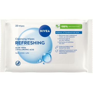 NIVEA VISAGE PUHDISTUSLIINAT NORM. / SEKAIHO 25KPL 25 KPL