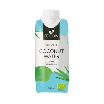 FOODIN KOOKOSVESI LUOMU 330 ML