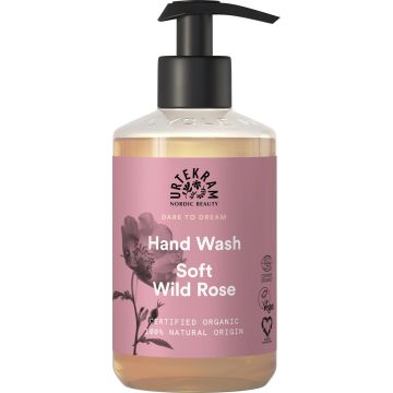URTEKRAM LUOMU SOFT WILD ROSE NESTESAIPPUA 300 ML