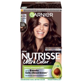 GARNIER NUTRISSE 4.15 ULTRA COLOR VIILEÄ MAHONKINEN TUMMANRUSKE