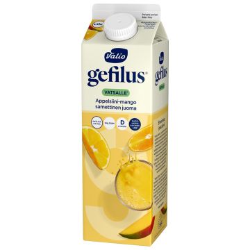 VALIO GEFILUS SAMETTINEN JUOMA APPLESIINI-MANGO LAKTON 1L