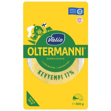 VALIO OLTERMANNI KEVYEMPI 17% VIIPALE 300 G