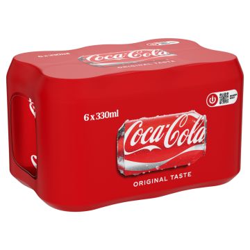 COCA-COLA 0,33 TLK 6-PACK 1,98 L