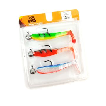JASU UKKO 7 CM JIGI 3 KPL +JIGIPÄÄT