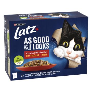 PURINA LATZ AGAIL COUNTRYSIDE LAJ HYYT 12*85G 1,02 KG