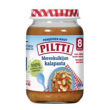 PILTTI POHJOISEN MAUT MERENKULKIJAN KALAPASTA 8KK 190 G