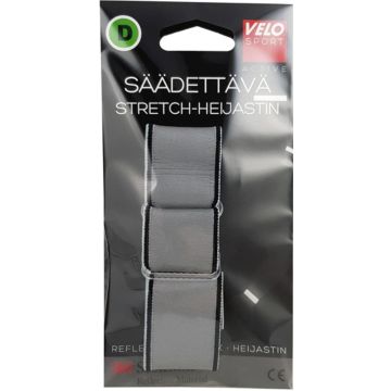 VELO SPORT SÄÄDETTÄVÄ HEIJASTINNAUHA MUSTA