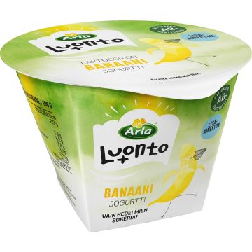ARLA LUONTO+ AB BANAANIJOGURTTI LAKTON 175 G