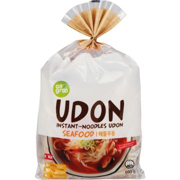 ALLGROO UDON NOODLES SEAFOOD 3 PORTION 690 G