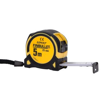 FINBULLET RULLAMITTA 5M X 25MM EEC II