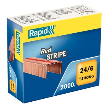 RAPID NIITTI -RED STRIPE 24/6 2M UUSI