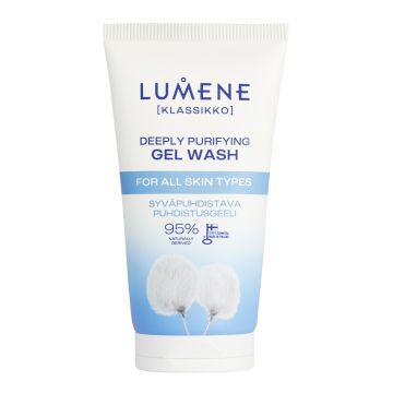 LUMENE KLASSIKKO SYVÄPUHDISTAVA PUHDISTUSGEELI 150 ML