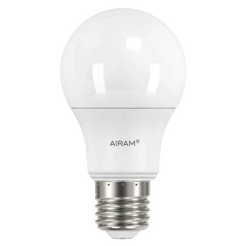 AIRAM LED OIVA VAKIOLAMPPU 7,3W 3000K E27 806LM, 15 000H, HIMMENNETTÄVÄ
