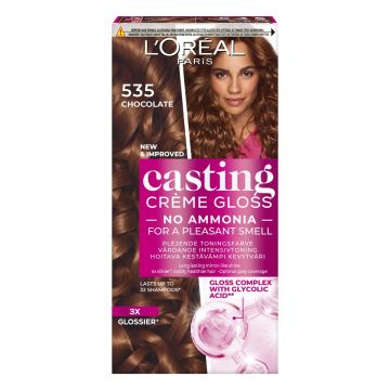 LOREAL CASTING CRÉME GLOSS 535 CHOCOLATE VAALEANRUSKEA KULTA MA