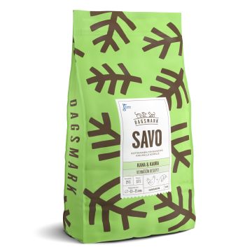 DAGSMARK SAVO TÄYSRAVINTO VEHNÄTÖN KANA-KAURA ADULT 10 KG