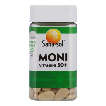 SANA-SOL MONIVITAMIINI 50+ 120 KPL