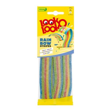 LOOK-O-LOOK SOUR STRIPES RAINBOW 90 G