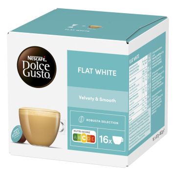NESCAFE DOLCE GUSTO FLAT WHITE 16KAPS 187 G