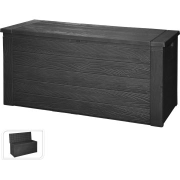 PUUTARHA ARKKU 120X52X58M MUSTA