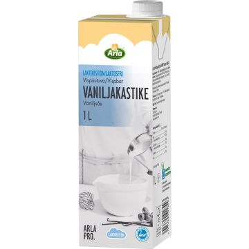 ARLA VANILJAKASTIKE LAKTON 1L UHT