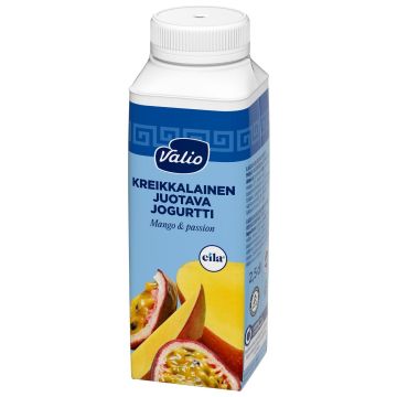 VALIO EILA KREIKKALAINEN JUOTAVA JOGURTTI MANGO-PASSION LAKTON 250 M