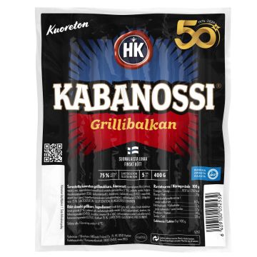 HK KABANOSSI GRILLIBALKAN 400 G