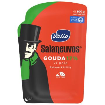 VALIO SALANEUVOS GOUDA 17% VIIPALE 300 G