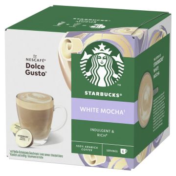 STARBUCKS NESCAFÉ DOLCE GUSTO WHITE MOCHA 12KAPS 123 G