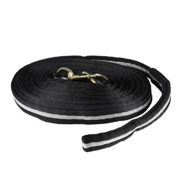HORZE SOFT ORBIT TEXTILE JUOKSUTUSLIINA 8.5 MUSTA