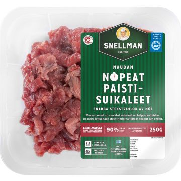 SNELLMAN NAUDAN NOPEAT PAISTISUIKALEET 250 G