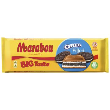 MARABOU BIG TASTE OREO SUKLAALEVY 320 G