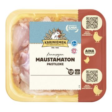 KARINIEMEN KP PAISTILEIKE MAUSTAMATON 600 G