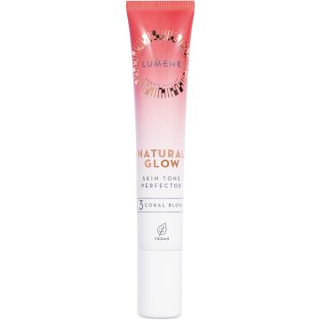LUMENE NATURAL GLOW IHON SÄVYN HELEYTTÄJÄ - 3 CORAL BLUSH