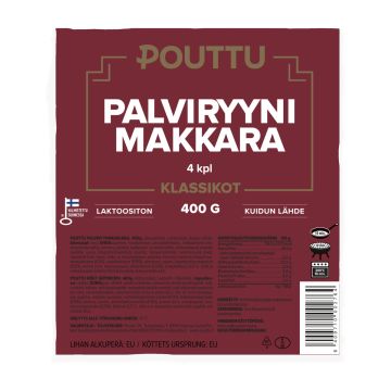 POUTTU PALVIRYYNIMAKKARA 400 G