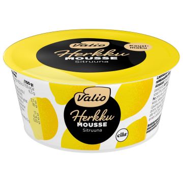 VALIO HERKKU MOUSSE SITRUUNA KAUSIMAKU LAKTON 100 G