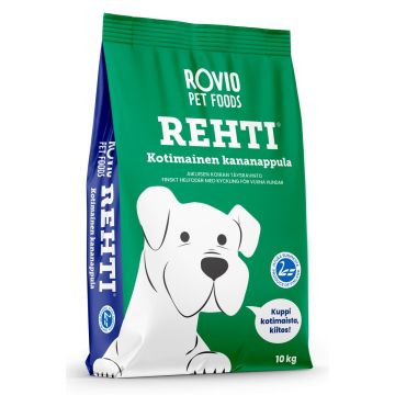 REHTI KOIRAN TÄYSRAVINTO KANA AIKUINEN 10 KG