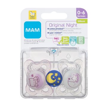AINU MAM NIGHT YÖTUTTI SIL 0-6 KK 2 KPL 2 KPL