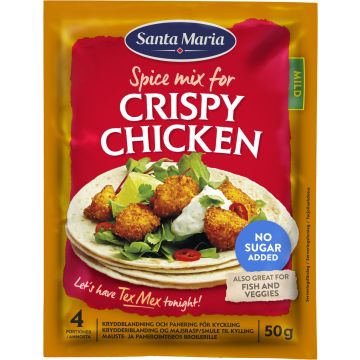 SANTA MARIA TEX MEX CRISPY CHICKEN SPICE MIX 50 G